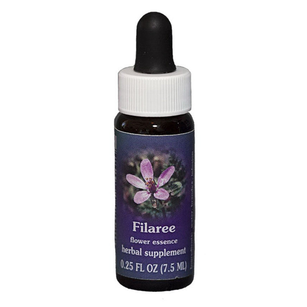 Flower Essence Filaree Herbal Supplement Dropper, 0.25 Oz